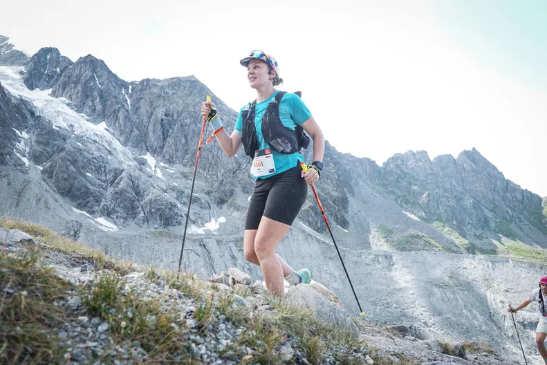 Running in the Alps